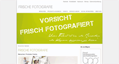 Desktop Screenshot of frische-fotografie.de